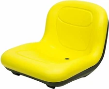 John Deere 15.50" High Back Seat Fits GT225 GT235 GT245 GT255 GT325 OEM#AM131157