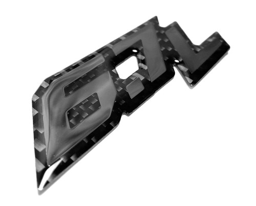 FORD (17-21 SUPER DUTY) F250 F350 F450 F550 REAL CARBON FIBER POWERSTROKE BADGES - Picture 2 of 5