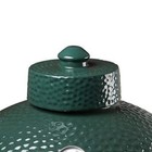 Grill Chimney Top Vent Cap Ceramic Damper Top Big Green Color Egg Accessories...