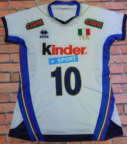 ITALIA ITALY MANGANI 10 MAGLIA SHIRT MAILLOT PALLAVOLO VOLLEY DONNA tg. XL - Imagen 2 de 2