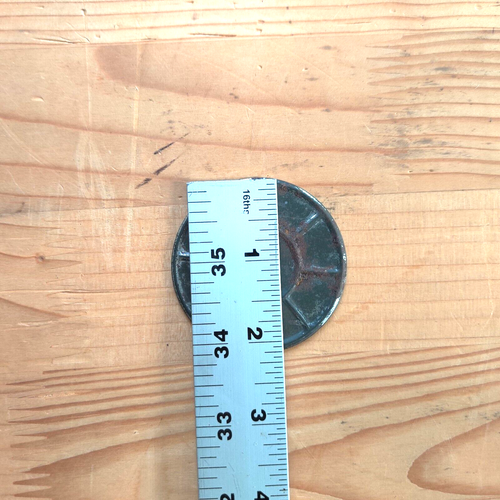 Vintage Christmas Tree Color Roto Rotating Wheel Aluminium Washer Part - Picture 6 of 6