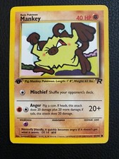 Mankey 61/82 Team Rocket Regular
