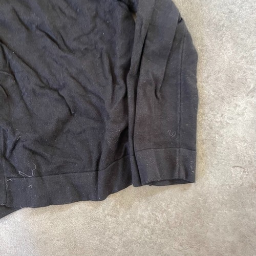 Tommy Hilfiger Cardigan Womens Large Knit Vintage USA Sweater, Black - Picture 4 of 12