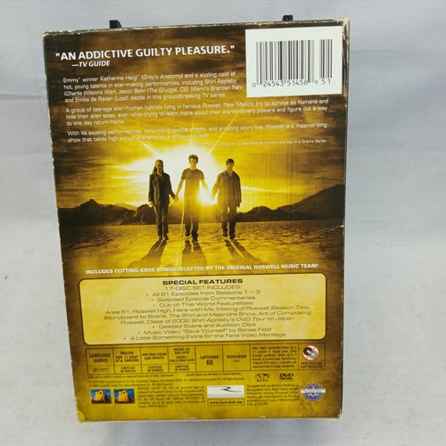 Roswell - The Complete Series (17-Disc Box Set) DVD Used EXCELLENT SHAPE - 第 2/3 張圖片