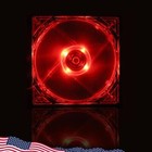 12cm 120mm RED LED 12V 4Pin Computer PC Case Cooler CPU Cooling LED Fan
