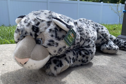 Wild Republic Cuddlekins Jumbo Snow Leopard 28âPlush Stuffed Animal | eBay