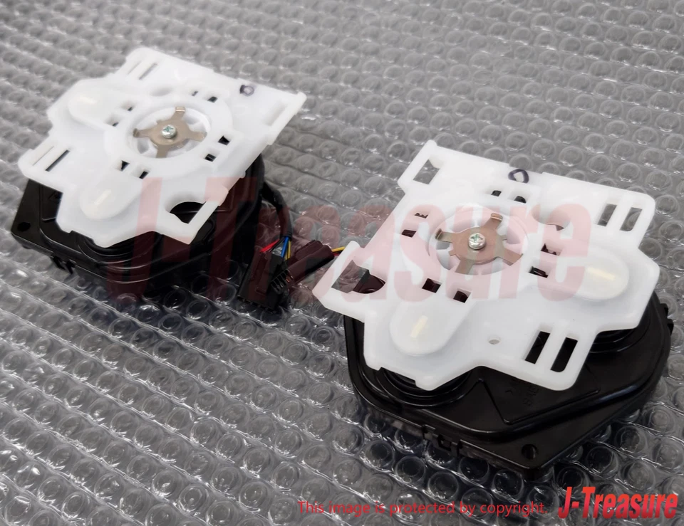 Conjunto de actuador de espejo retrovisor exterior genuino derecho y derecho Toyota Lexus LX470 2002-2006 FABRICANTE DE EQUIPOS ORIGINALES Foto 3 de 4