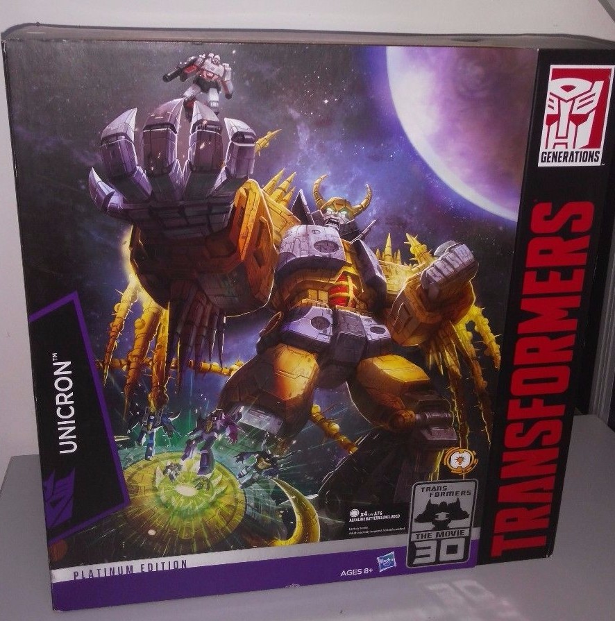 Transformers Unicron Platinum Edition sin usar y en caja sellada Transformers Unicron Platinum Edition sin usar y en caja sellada