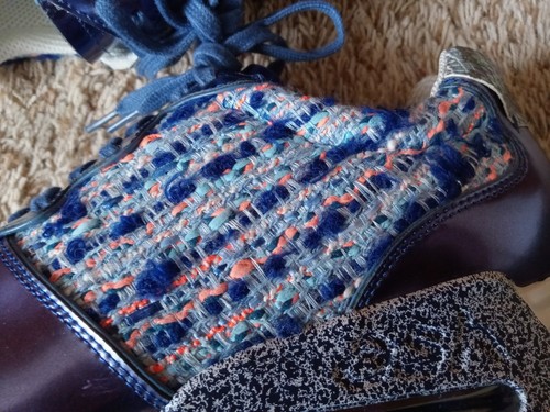 Zapatillas Ash Love Tweed Azul Multi Mujer, Talla 39 - Imagen 3 de 9