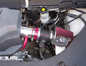 BLUE Filter for 07-11 Enclave Short Ram Air Intake Kit Outlook 3.6L V6 All