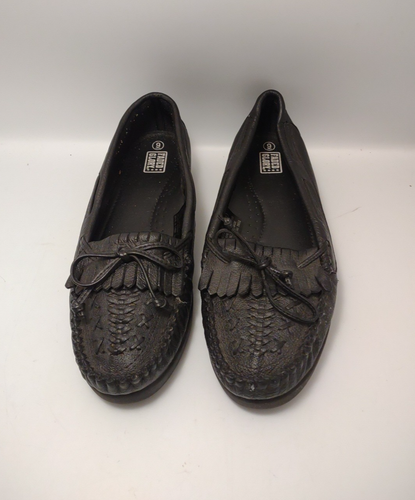 Black Patent Leather Women Shoes Size 9 Loafer Slip On Wirth Moccasin Classic - Picture 8 of 8
