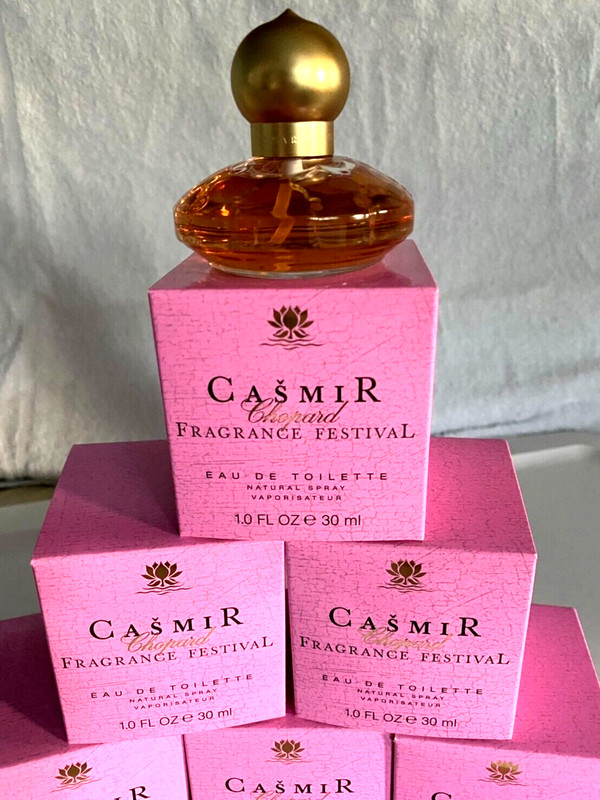 (3)❤CASMIR✹Chopard❤Rare Pink 1 oz/30ml EDT Perfume Spray France ✯ Bonus Vials ++