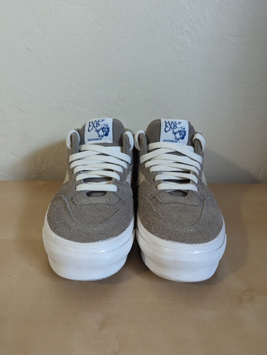 Vans OG Half Cab LX Hairy Suede Khaki Sneakers Men’s Size 9. Men main image 3