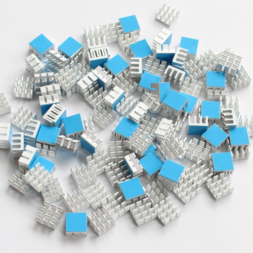 Disipador de calor aluminio frambuesa PI StepStick IC LED CPU 14x14x8 mm 25/50/100 piezas - Imagen 2 de 13