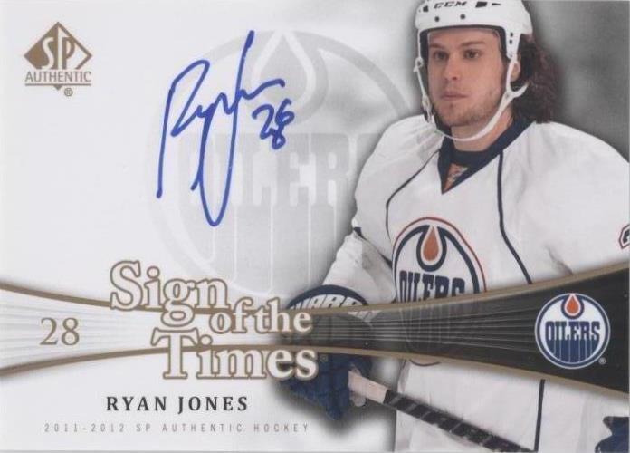 2011-12 SP Authentic - Ryan Jones #SOT-RJ - 1 of 1