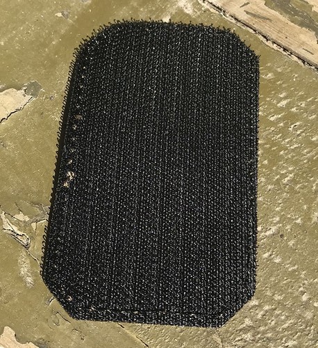 Ukrainian Morale Patch TRIDENT Laser Cut Vertical Coyote Tactical Badge Hook - Picture 8 of 8