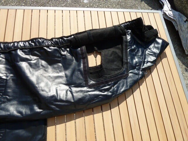 OEM 1987-1989 PORSCHE 911 930 TURBO SLANT NOSE -NOS never Installed Bumper Bra - Image 3 of 4