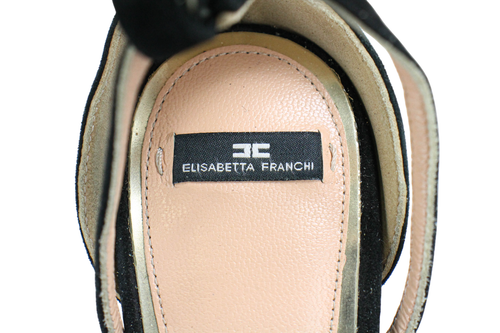 ELISABETTA FRANCHI Shoes Women's (EU) 39 Stiletto Sandal High Heels Leather - Imagen 8 de 15