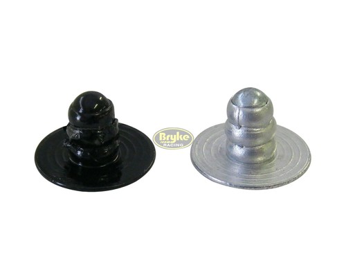 1/8" Multi Grip Chevron Blue Rivets Dzus Small Head Pop Rivet 250ct Fasteners - Picture 6 of 6