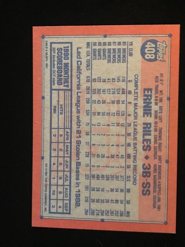 1991 Topps 40 Years of Baseball --- Pick A Card ---#4 - #791 - Picture 254 of 518