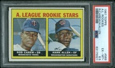 1967 Topps 569 Rod Carew Rookies PSA 6.5 (5921)