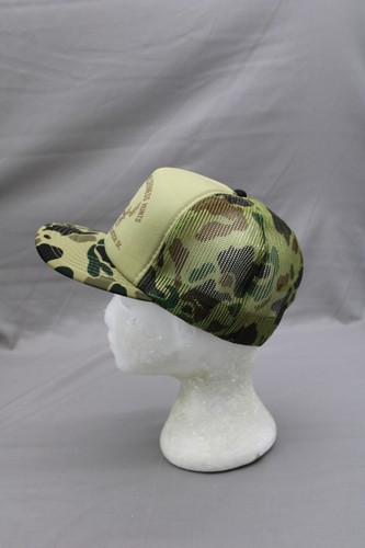 Vintage SCreened Trucker Hat - Northern Saskatchewan Hunts - Adult Snapback - Picture 4 of 8