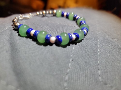 Native American Real Stone Bracelet - Picture 3 of 4