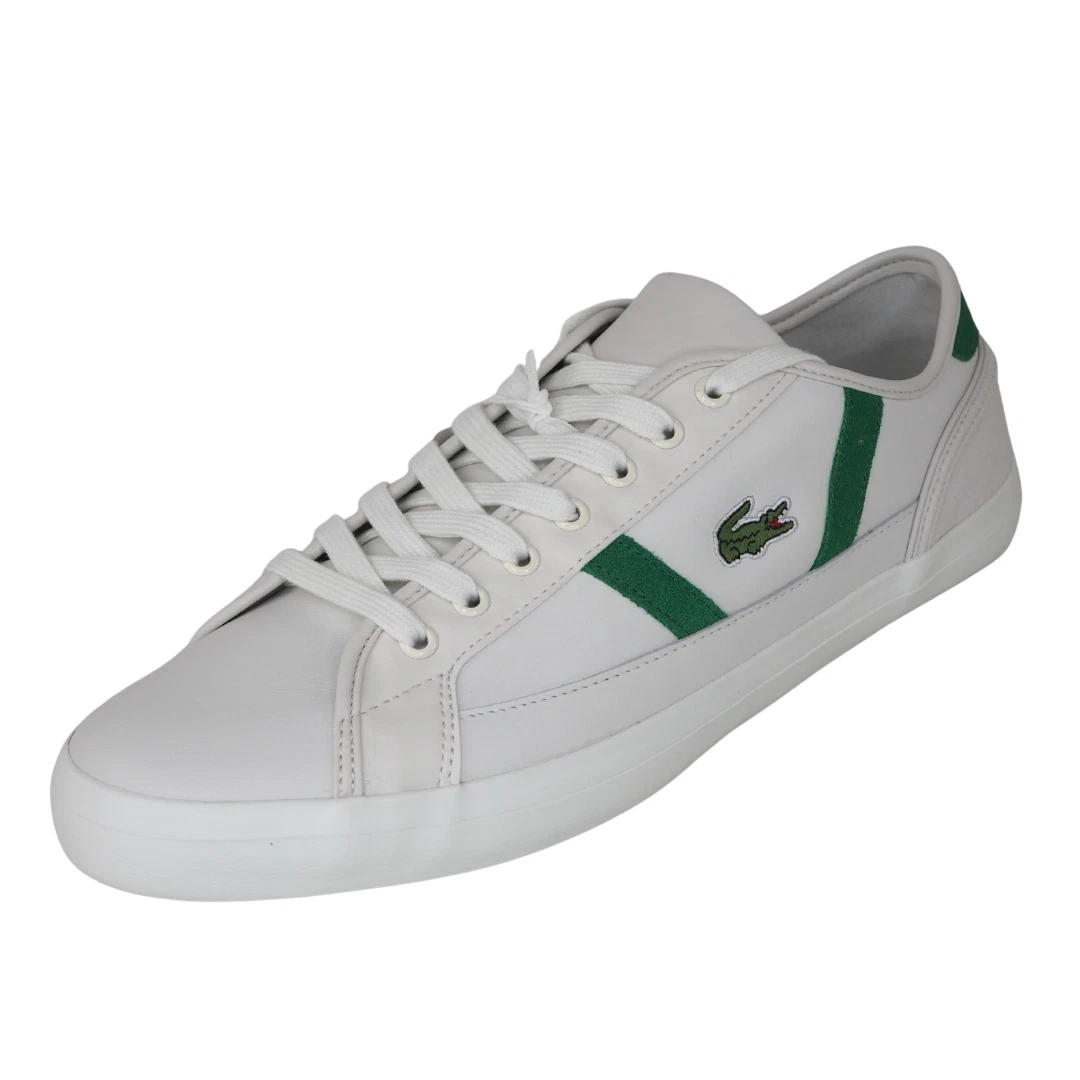 Lacoste Sideline 119-3 CMA Men&#039;s Casual Sneakers Leather Low Size 11 |