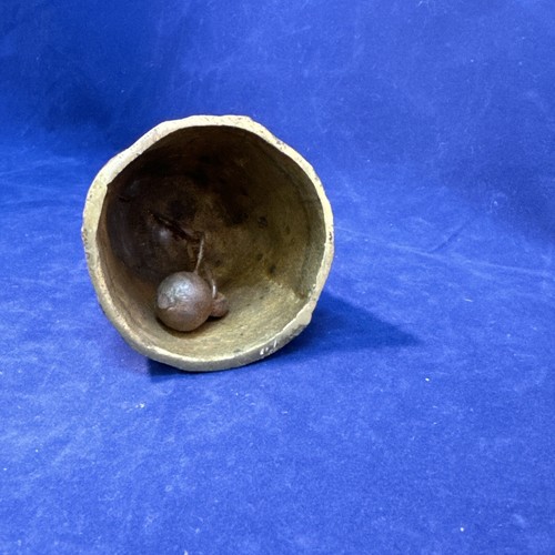 Vintage Solid Brass Royal Lady Figural Hand Bell 4” - 第 6/7 張圖片