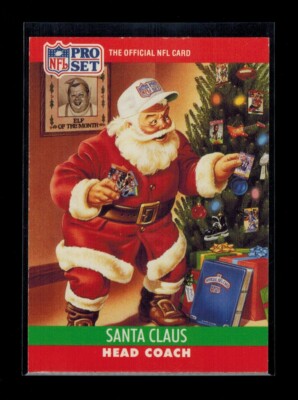 1990' ヴィンテージ クリスマス　スノーボール　4個 1990 PRO SET SANTA CLAUS ((( SPECIAL RARE INSERT CARD ))) | eBay