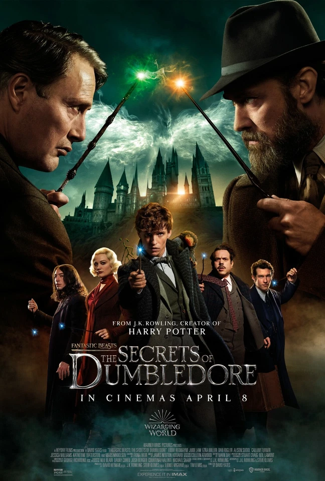 Fantastic Beasts The Secrets Of Dumbledore movie poster (I) - 11" x 17"