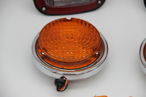 Fits Jeep For Willys Turn Signals And Tail Lights Set (6 Piece) - Picture 3 of 8