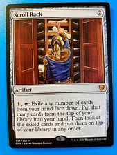 MTG 1x Scroll Rack Commander Legends Legacy Magic the Gathering Card x1 NM