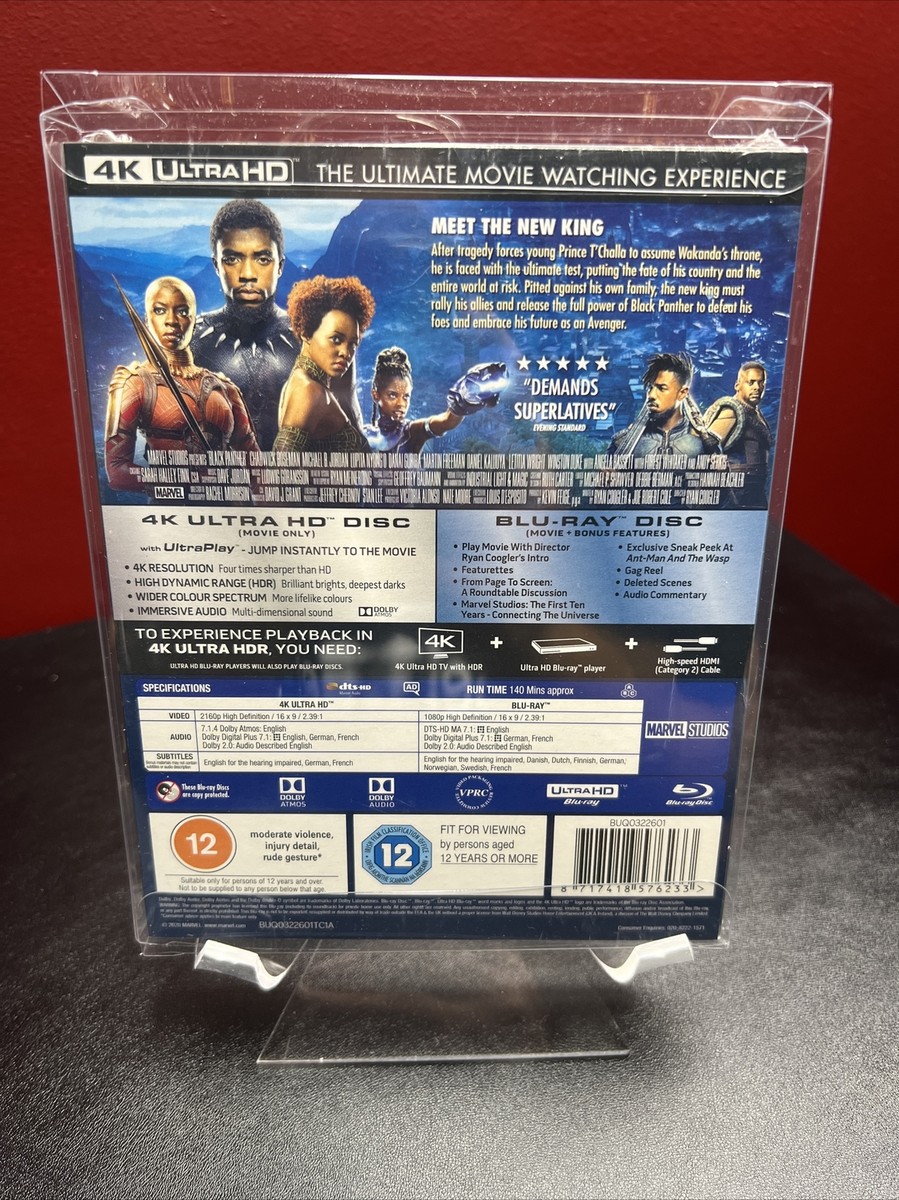 Black Panther Mondo #42 Steelbook (4K UHD+Blu-ray+Sleeve