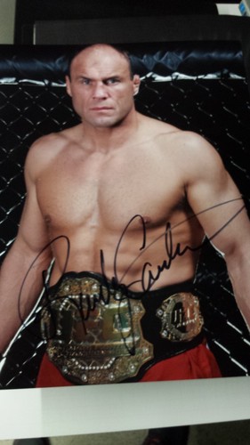 RANDY COUTURE signed 11x14 Foto - PP - Bild 1 von 3