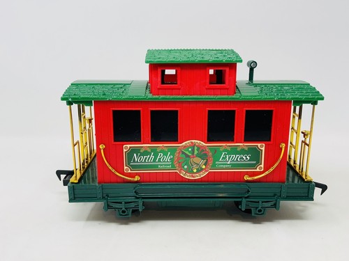 EZTEC North Pole Express Train Replacement Holiday Caboose G Gauge Christmas - Picture 3 of 8