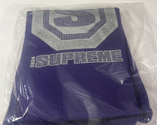 SUPREME BLOCKBUSTER TEE PURPLE SIZE SMALL FW24 WEEK 8 (100% AUTHENTIC BRAND NEW) - Picture 12 of 14