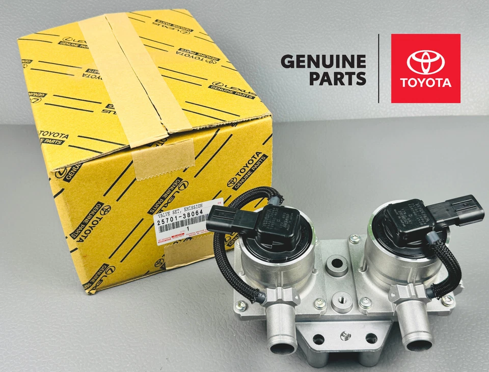 Válvula de control de aire eléctrica TOYOTA 25701-38064 Tundra Land Cruiser LX570 V8 OEM Foto 3 de 4