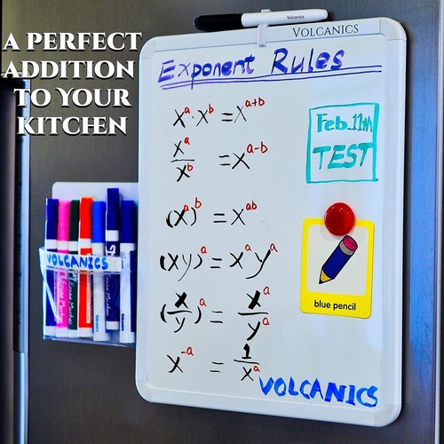 Dry Erase Board, 14.1” X 11” Whiteboard Small White Board, Magnetic White Board - Picture 5 of 19