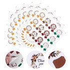 10Pcs Kosmetische Behälter Aufkleber Dichtung Paste Aufkleber