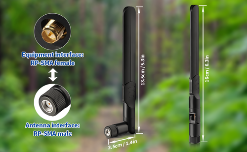 Paquete de 2 antenas de cámara de rastro celular 4G LTE para cámara de juego cámara de caza de vida silvestre - Imagen 9 de 9