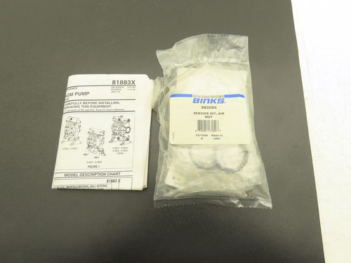 Kit de servicio de reparación de motor neumático Binks 862004 - Completo - Imagen 7 de 9
