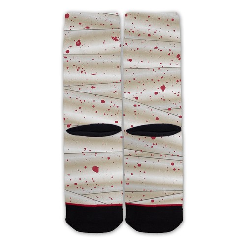 Función - Momia Wrap Disfraz Calcetines Vendajes de papel de Halloween horror egipcio - Imagen 2 de 3