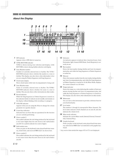 Casio WK-1600 WK-1630 WK-1800 Keyboard USER'S GUIDE OWNER'S MANUAL - Picture 3 of 5