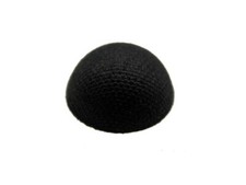 .625" Speaker Dust Cap, Black Paper, No Lip, JBL LE25, LE20, DC-LE25P