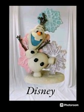 Disney Frozen Olaf Glitter Holiday  Figurine ...