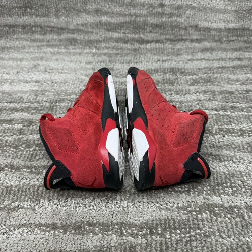 Nike Kleinkind Jordan 6 Retro Schuhe Varsity rot/schwarz DV3606-606 Größe US 9C - Bild 8 von 9