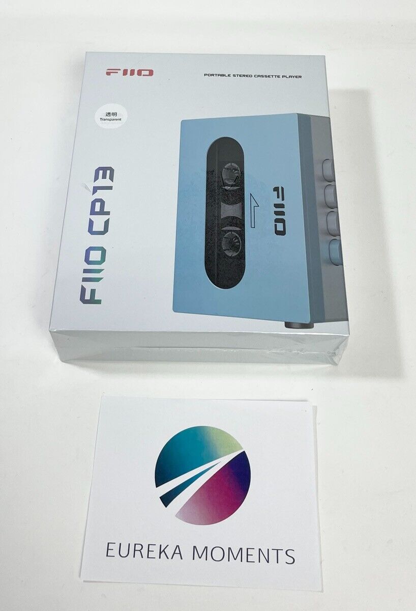 FiiO CP13 Portable Stereo Cassette Player (White/Black) CP13 B&H