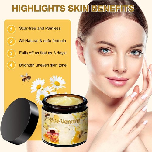 Pack de 2 cremas correctoras profesionales para tratamiento de piel con veneno de abeja para todo tipo de piel - Imagen 5 de 7