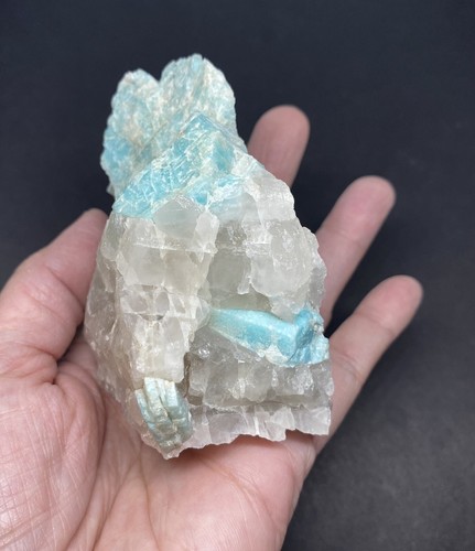 Gorgeous Amazonite With Smoky Quartz From Lake George, Colorado 276g - Picture 7 of 11